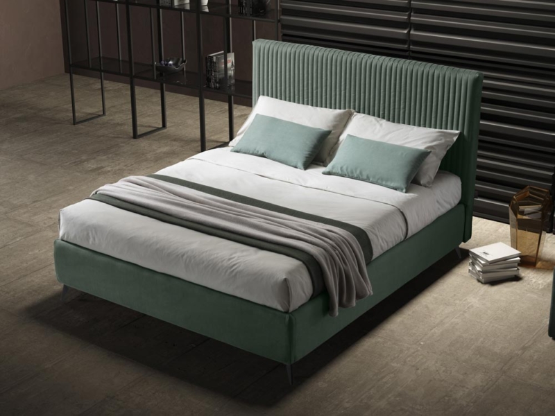 Letto Matrimoniale Contenitore Imbottito Sfoderabile 07