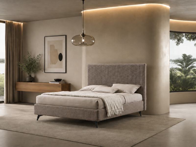 Letto Matrimoniale Contenitore Imbottito Sfoderabile 07