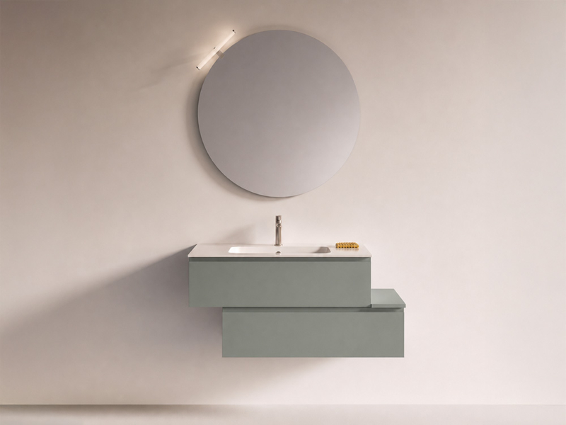 Bagno con Basi Sospese Sfalsate 03